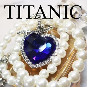 Titanic 💙💎 “Le Cœur de la Mer” - “Heart of the Ocean” Silver Plated Necklace 💙💎